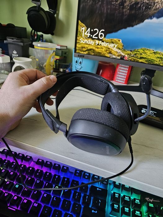 Casti gaming Steel Series Arctis pro+ Game dac