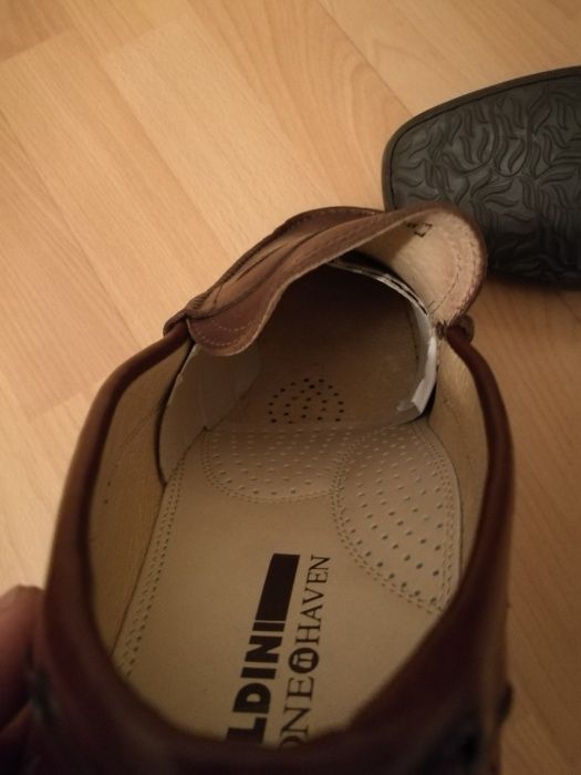 Vand pantofi barbatesti / mocasini, piele, talpa ergonomica