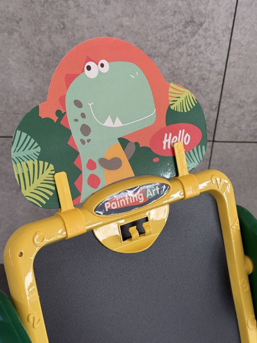 доска для рисования с мелом и маркером, мольберт двусторонний, детский