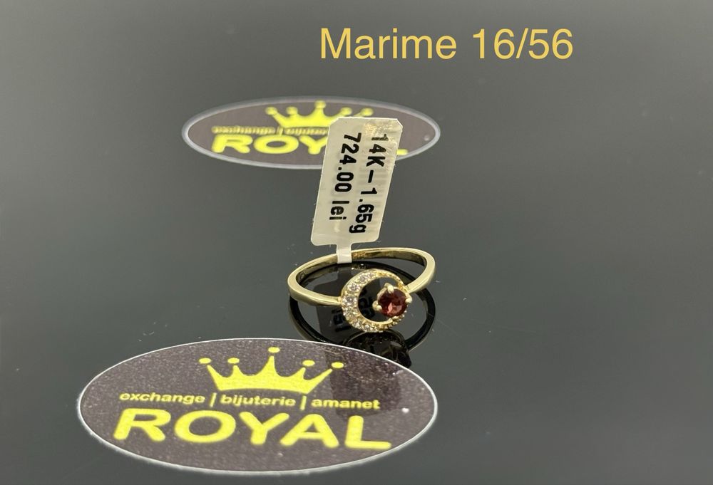 Bijuteria ROYAL : Inel AUR 14K NOU / 1.65 GR
