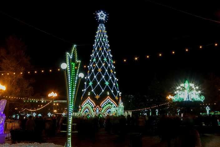 Новогодня Ёлка оформления Yangi yil archasi 25 метр