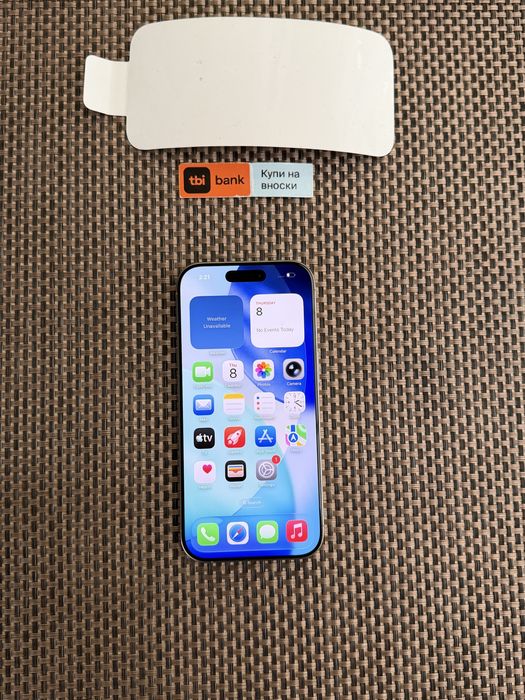 256!ЛИЗИНГ*66лв/м iPhone 16 pro*Natural Titanium айфон 16 про сив