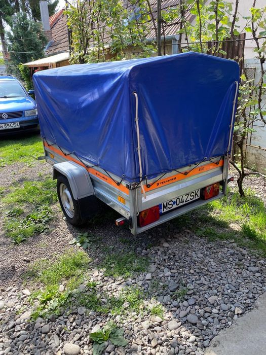 Remorcă Temared (Tema) 750 kg cu prelată