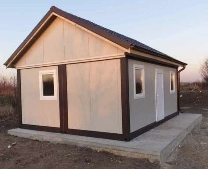 Vand case modulare pe structura metalica Acceptam si variante auto l