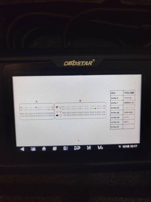 Obdstar Odomaster DC706 ajustare Km auto clonare