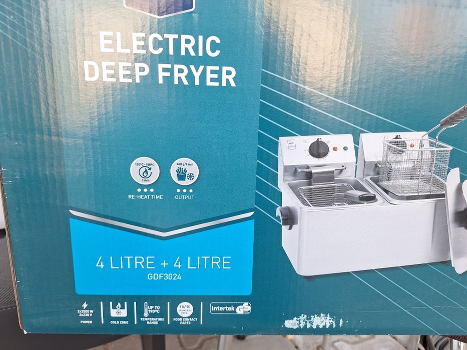 Двоен фритюрник METRO електрически