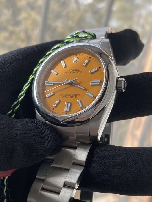 Rolex oyester yellow
