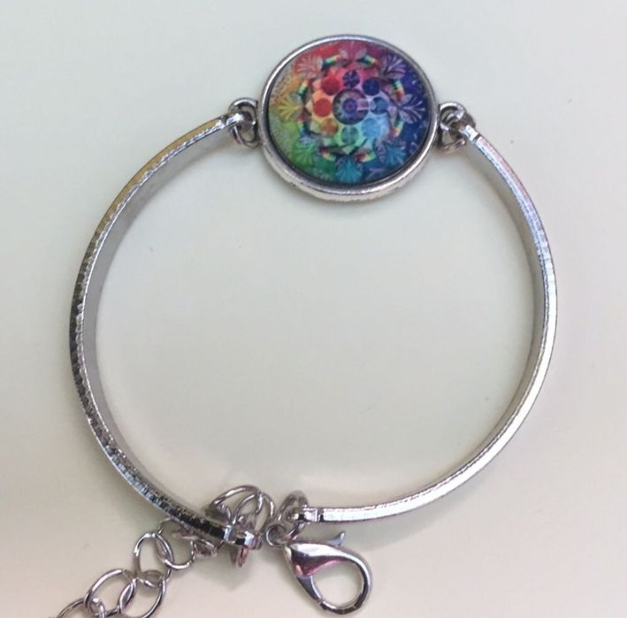 Комплект гривна, колие, обеци