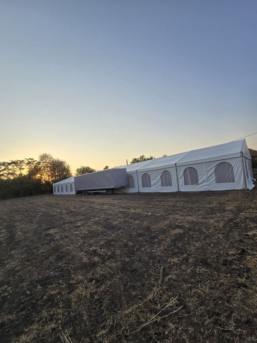 Vând cort 10 x 30 sau 15 x 30
