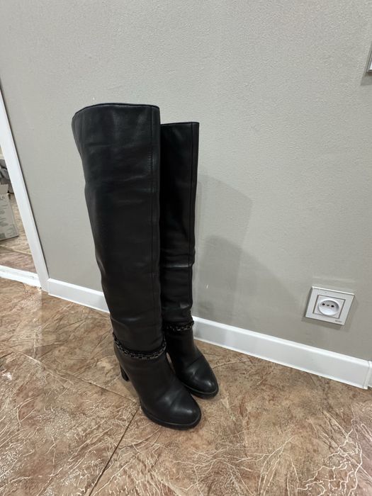 Продам зимний кожаный обувь