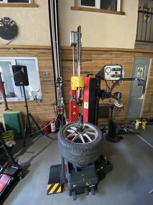 Masina de jantat Teco 100e leverless vulcanizare