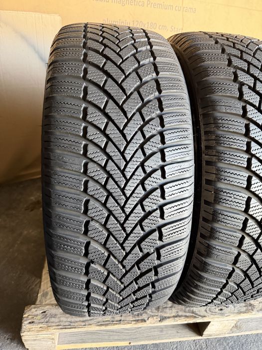 4 anvelope iarna 215/55/17 Bridgestone DOT 2022 7 mm!