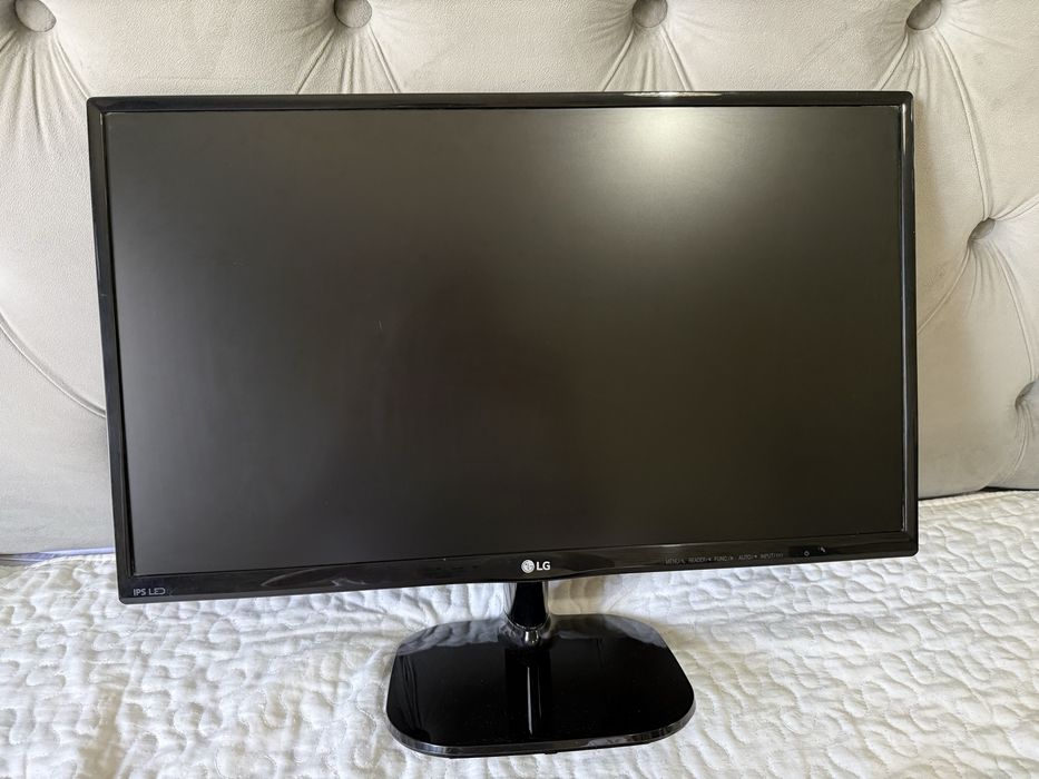 Монитор 24" LG 24MP48HQ-P (IPS, Full HD) — Без кабеля питания и пульта