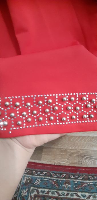 Вечерние куйлак  жемчугом тошли