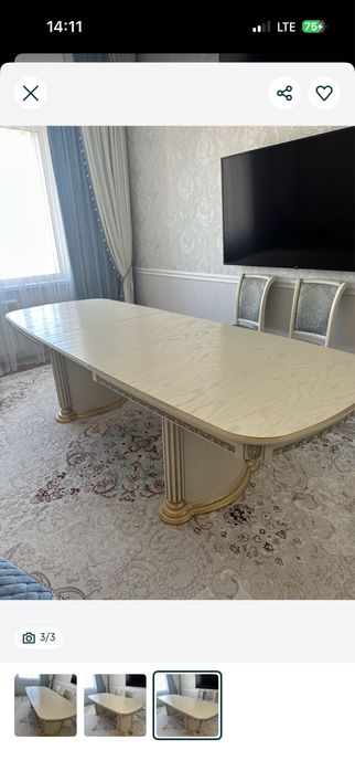 Продам стол без стульев