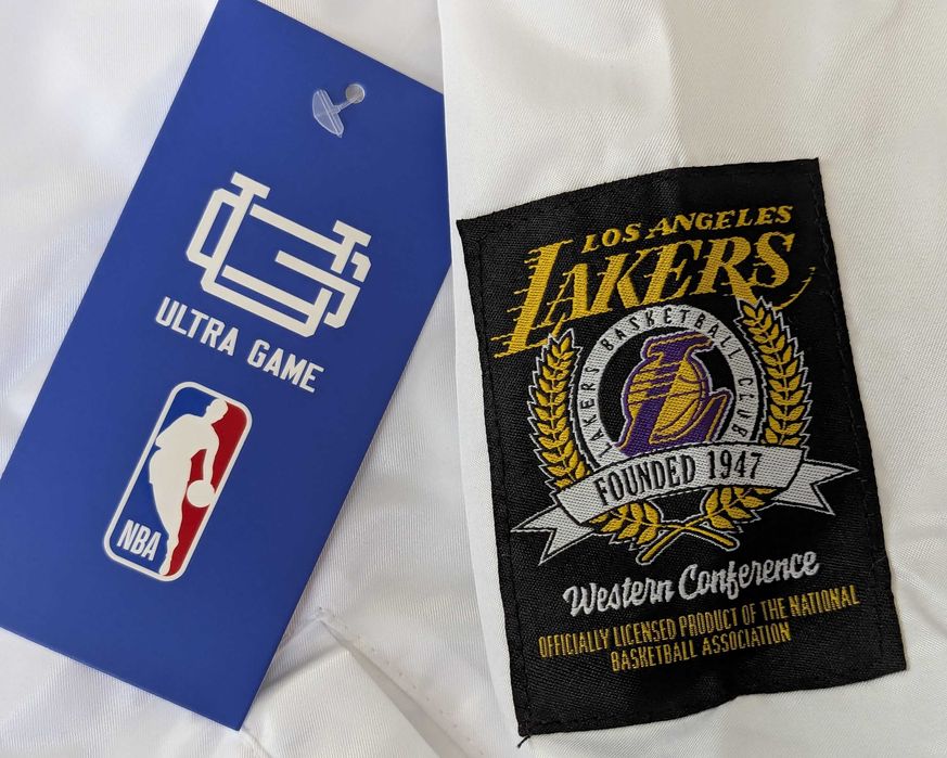 NBA Los Angeles Lakers Bomber мъжко яке размер М от Сащ