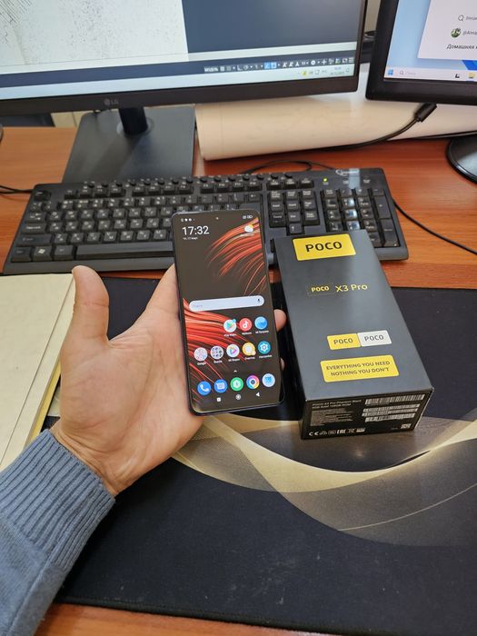 Poco X3pro 8/128gb[2023]iwlawi zur aybi yuq tozza telefon
