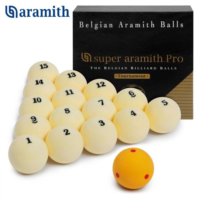 Шары для бильярда Super Aramith 67mm Tournament оригинал Бельгия