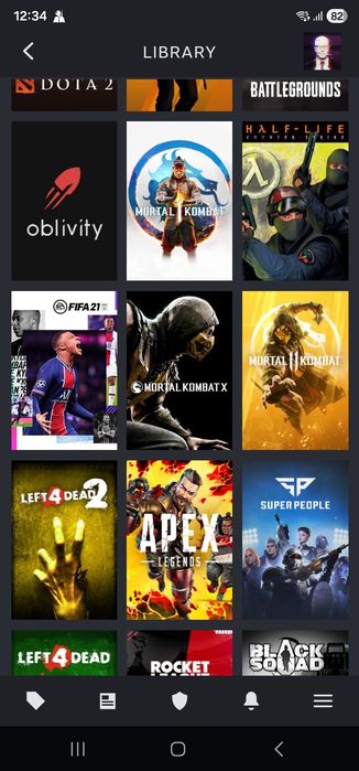 Steam аккаунт 15 игр