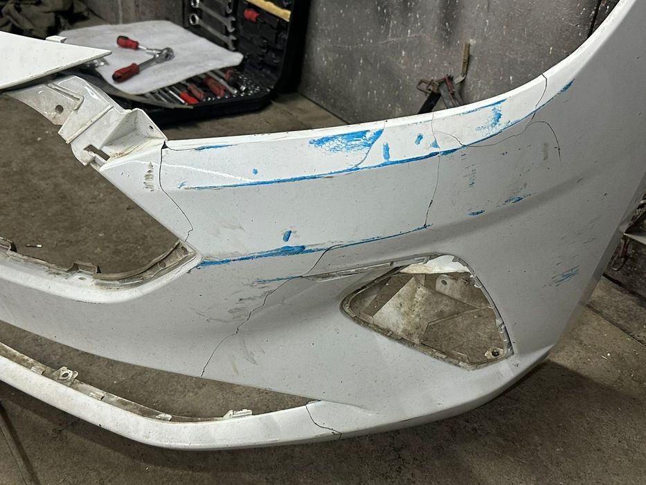 Бампер и фара на jac j7