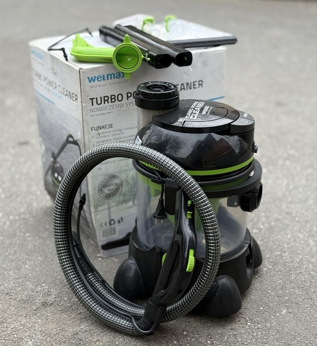 Професионална прахосмукачка Welmax Turbo Power Cleaner 2400W