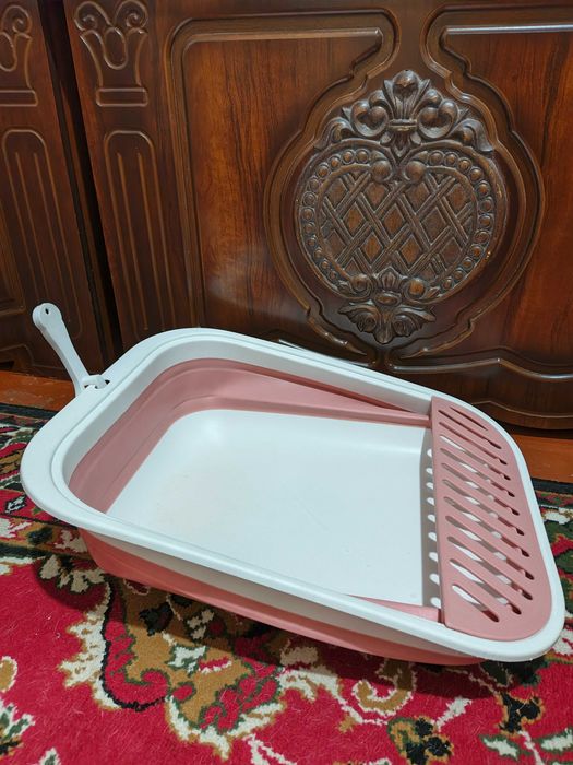 Домик и лоток для котя