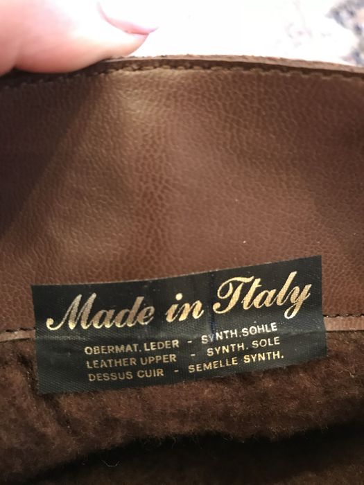 Сапоги Италия