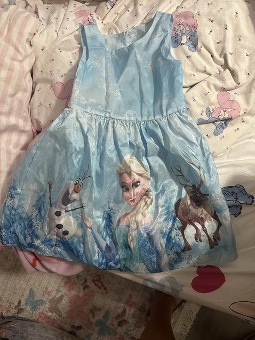 Рокля на Елза-Frozen & Olaf