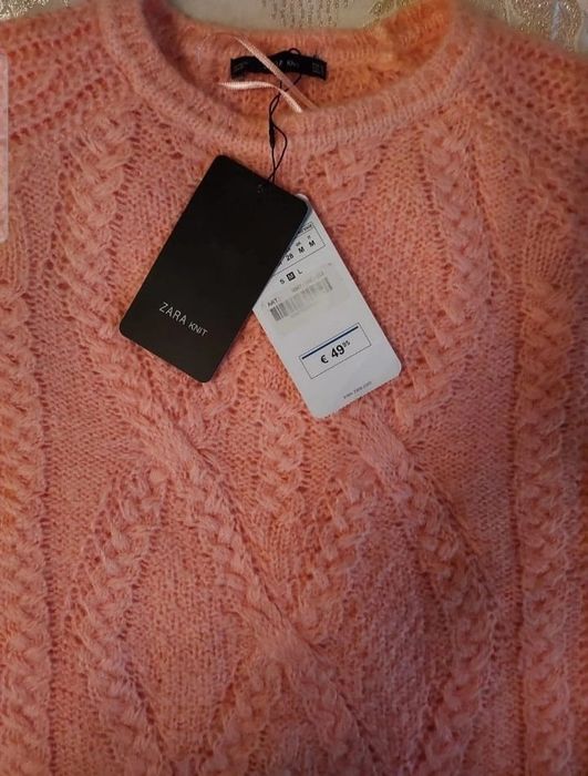 Pulover Zara M nou cu eticheta