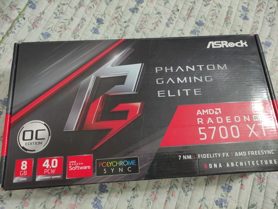 Продам видеокарту ASRock 5700XT PHANTOM GAMING ELITE