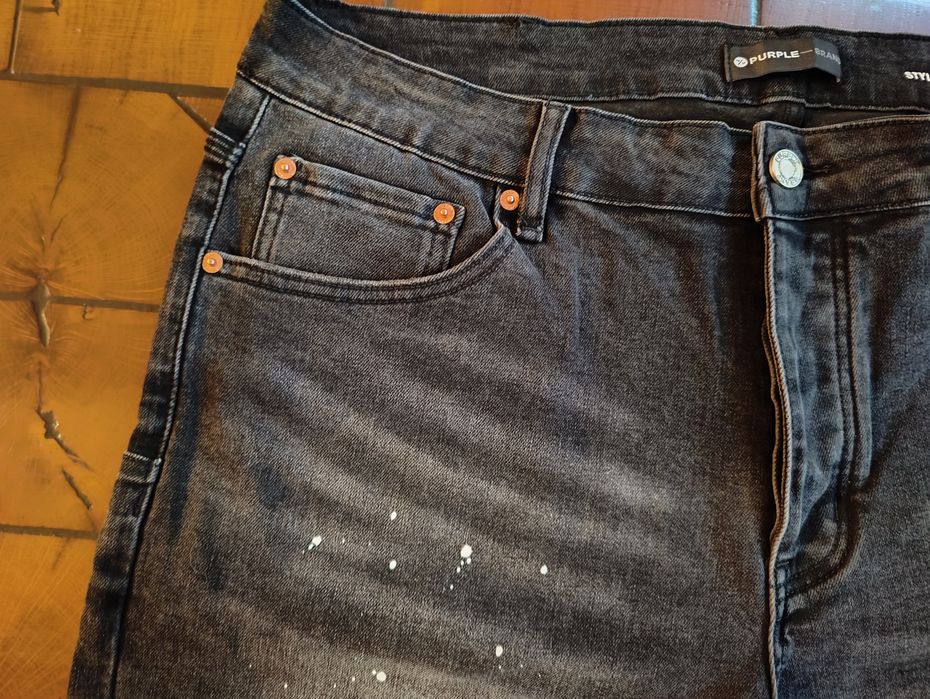 Мъжки къси дънки Purple Jeans