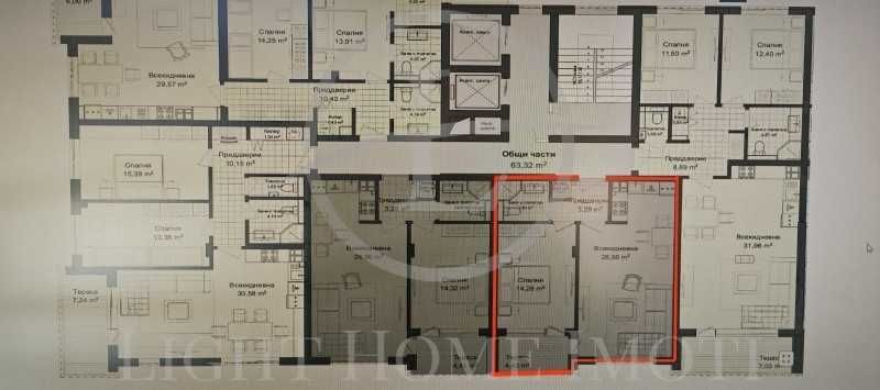 Продава се Двустаен апартамент в Пловдив, Гагарин - 72 кв.м за 714 €/кв.м - Снимка #5