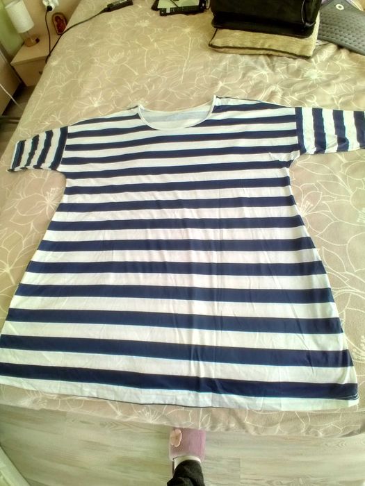 Спортно елегантна дамска блуза голям размер.