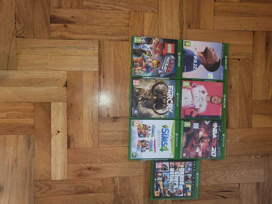 Продавам игри за XBOX One