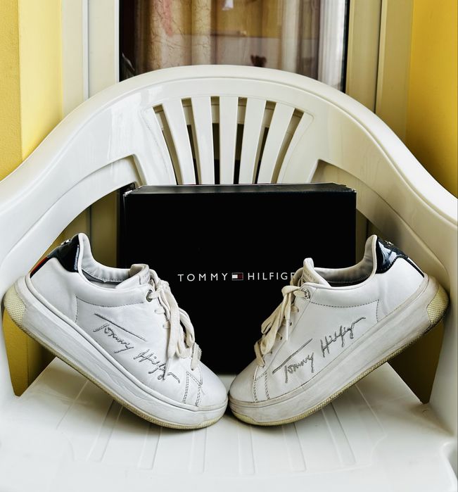 Дамски кожени кецове Tommy Hilfiger