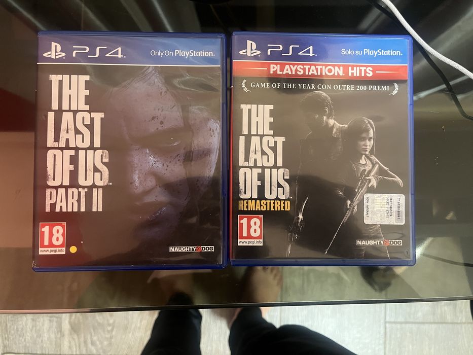 PS4 ps5 game Last of us 1 si 2