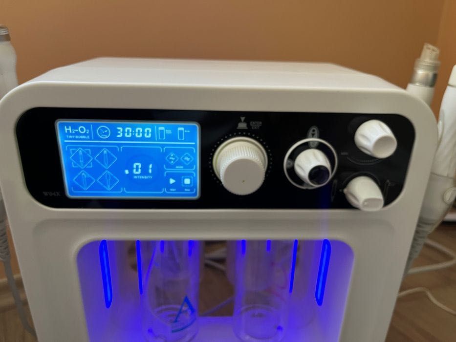 Апарат за водно дермабразио, кислород RFлифтинг и ултразвукова шпатула