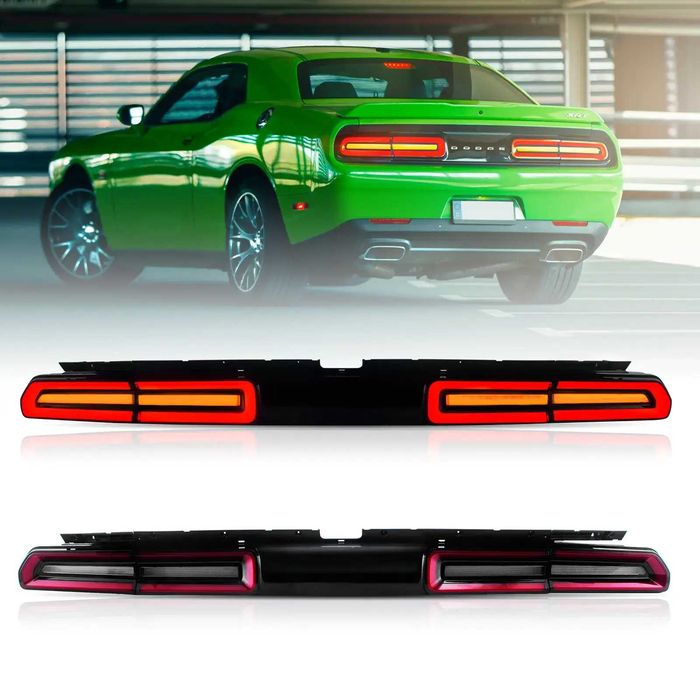 Стопове с жълти мигачи за Dodge Challenger 08-14