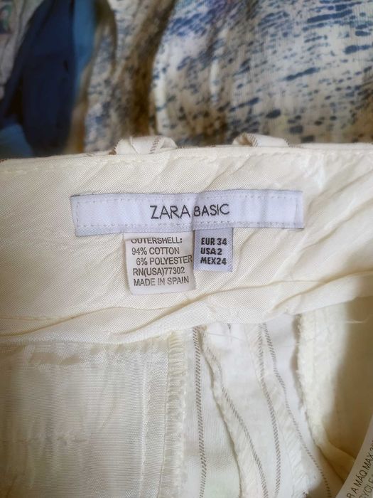 Елегантен, дамски  панталон 3/4-ти Mango Suit