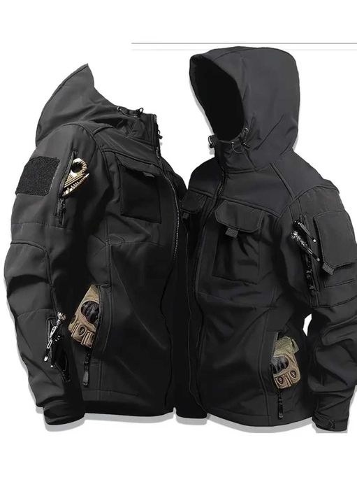 Тактическо яке черно