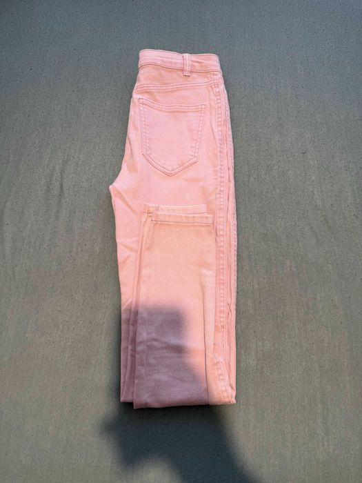 Дънки Bershka - бледолилави