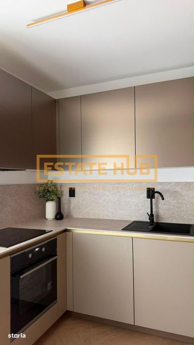 Apartament cu 3 camere, amenajare elegantă și terasă | The Nest