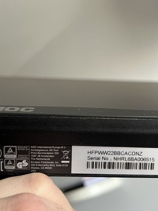 Монитор AOC 27inch ips