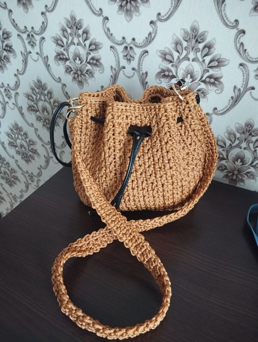 Сумки ручной работы, вязание крючком.