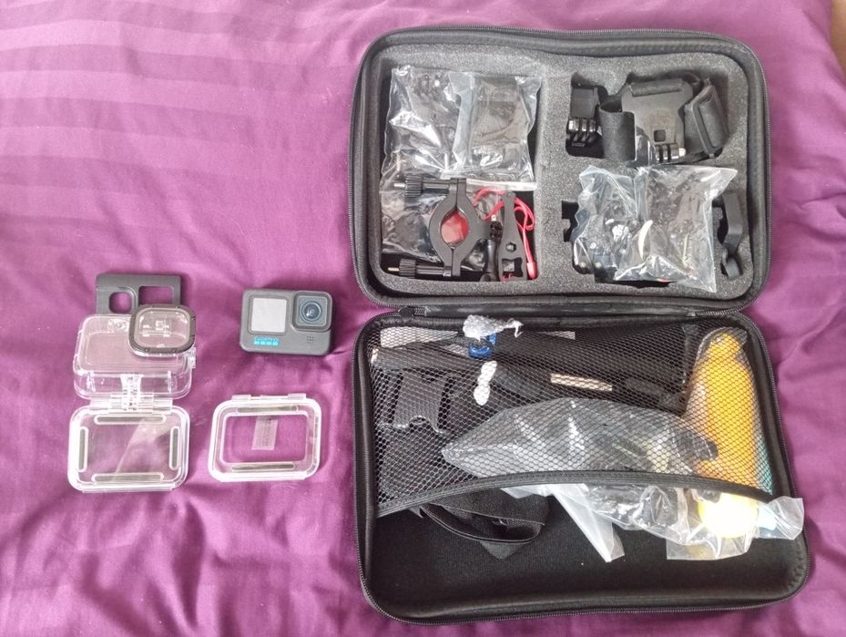 GoPro HERO10 Black + полный комплект аксессуаров