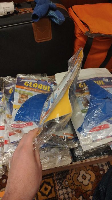 Colecție Completă SIGILATĂ: Globul Pământesc 3D Hachette (100 numere)