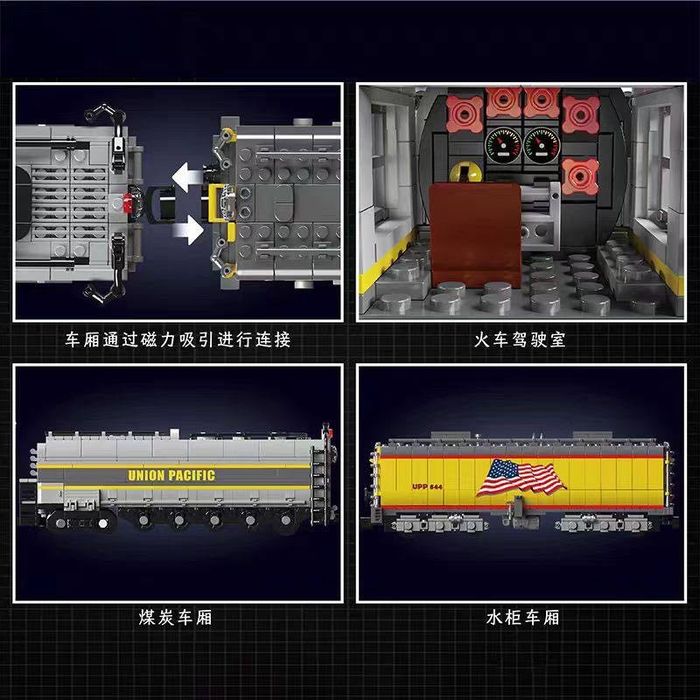 Конструктор электромеханический железная дорога и  локомотив.