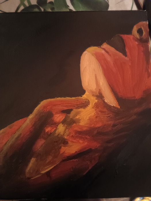 Tablou pictat manual