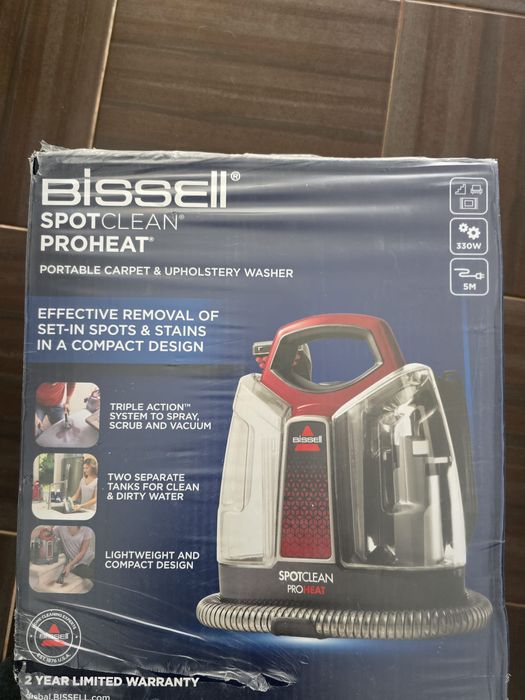 Aspirator bissel spot clean ,pt tapițeri saltea etc ,nou sigilat .