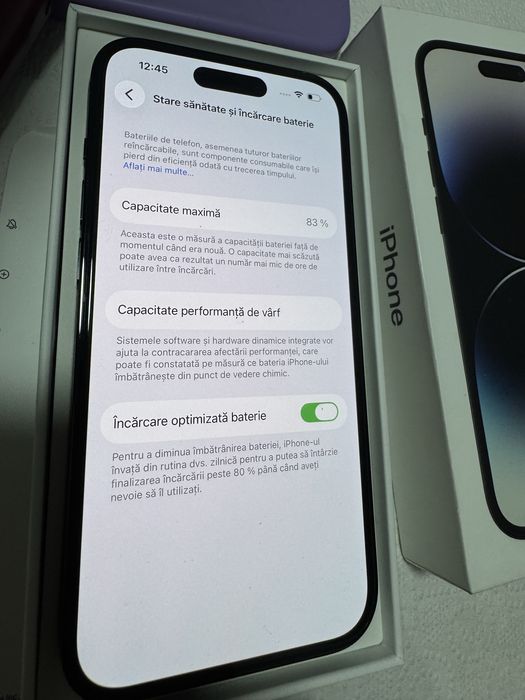 Iphone 14 pro 256 gb space black